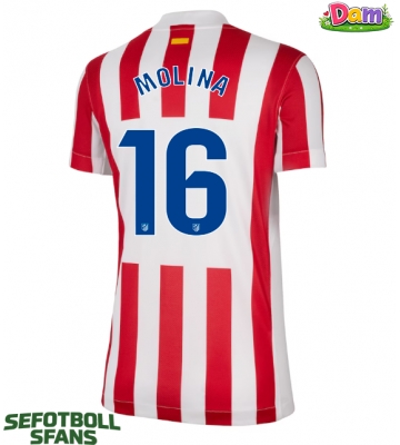 Atletico Madrid Nahuel Molina #16 Hemmatröja Kvinnor 2025-26 Kortärmad